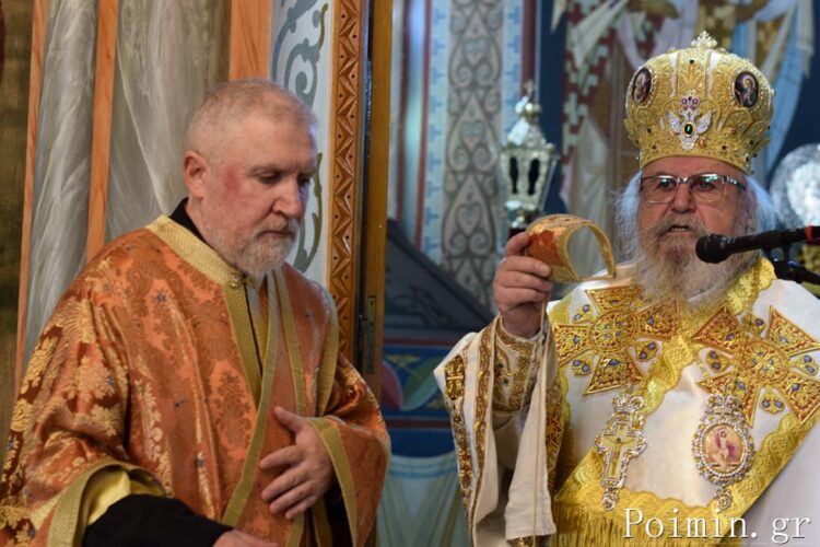 Χειροτονία Διακόνου στον εορτάζοντα Ναό Αγίας Φωτεινής Υμηττού