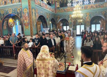 Υποδειγματική – Κατηχητική Θεία Λειτουργία στον Ιερό Ναό Αγίου Nικολάου Αλμυρού