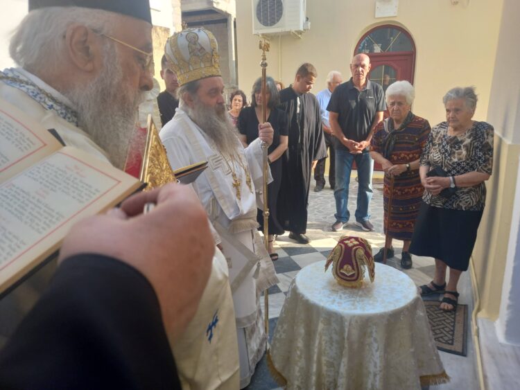 ΕΓΚΑΙΝΙΑ  ΠΑΡΑΒΗΜΑΤΟΣ Ι. ΝΑΟΥ ΑΓΙΑΣ ΠΑΡΑΣΚΕΥΗΣ ΖΥΦΙΑ ΧΙΟΥ