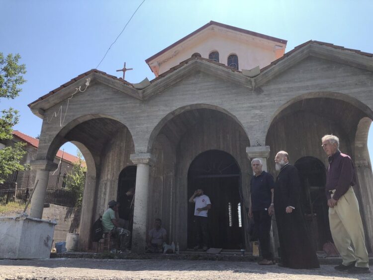 Νεόδμητος Ιερός Ναός του Αγίου Παϊσίου στη Μούχα των Αγράφων