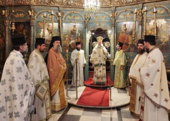 Αγρυπνία επί τη μνήμη του Αγίου Μητροφάνους Αρχιεπισκόπου Κωνσταντινουπόλεως στην Καρδίτσα