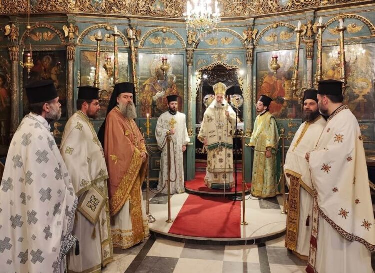 Αγρυπνία επί τη μνήμη του Αγίου Μητροφάνους Αρχιεπισκόπου Κωνσταντινουπόλεως στην Καρδίτσα