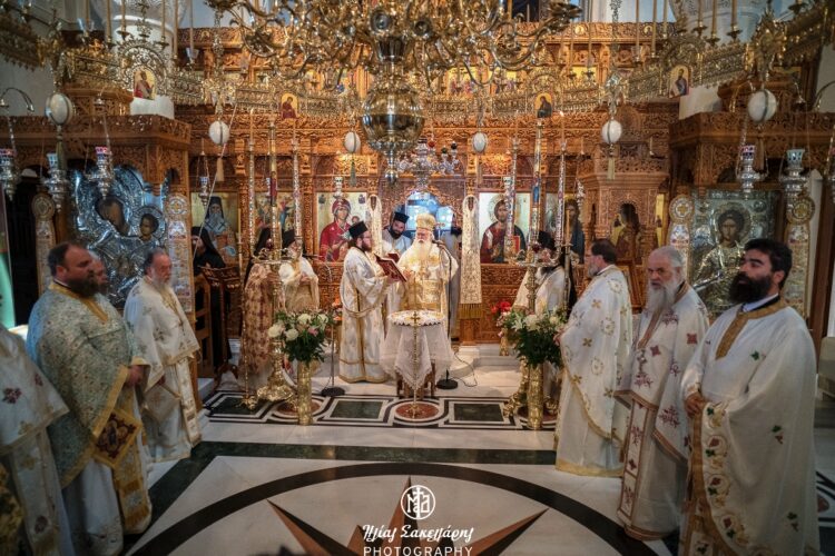 Μνημόσυνο π. Αντωνίου Ζούπη και Κουρά Μοναχής στην Ιερά Μονή Ταξιαρχών Πηλίου