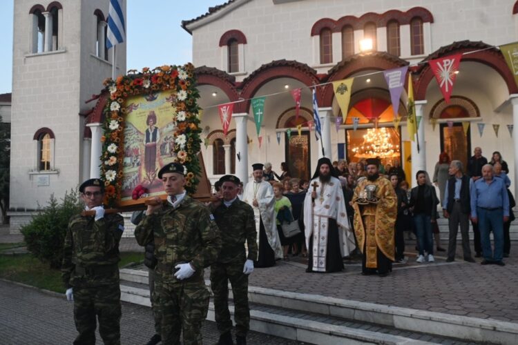 Η Εορτή του Αγίου Νεομάρτυρος Γεωργίου του εν Τυρνάβω στον Τύρναβο