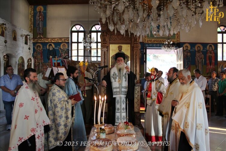 Πανηγύρισε η ενορία Δώδεκα Αποστόλων Αμφιθέας Άρτης
