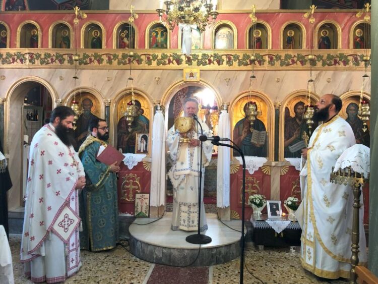 Κυριακή των Αγίων Πάντων στην Μητρόπολη Χαλκίδος