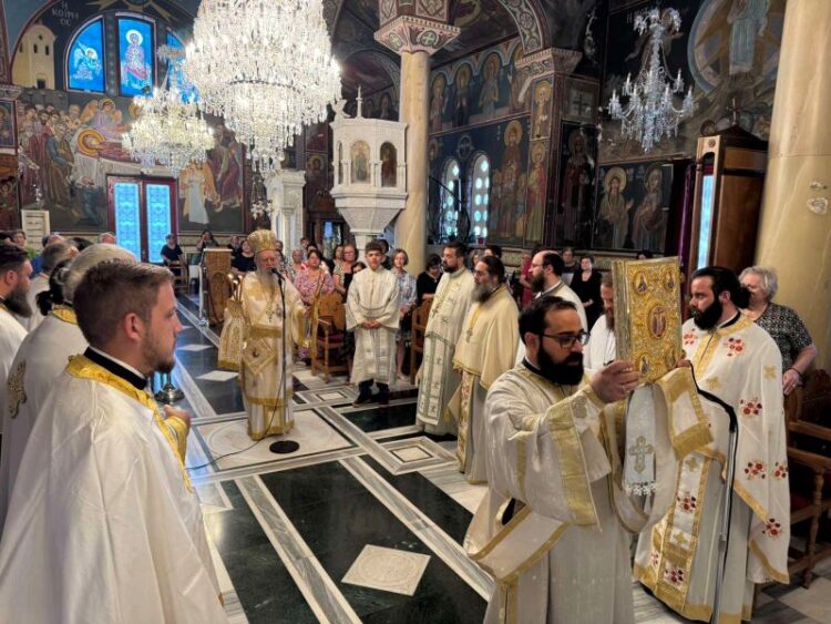 Ο ΕΟΡΤΑΣΜΟΣ ΤΟΥ ΑΓΙΟΥ ΜΕΘΟΔΙΟΥ ΣΤΗΝ Ι. ΜΗΤΡΟΠΟΛΗ ΧΑΛΚΙΔΟΣ