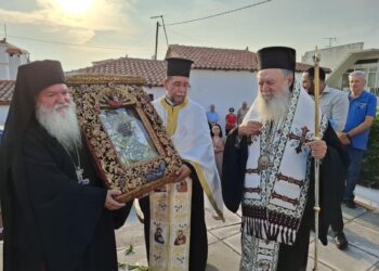 ΤΟ ΒΑΣΙΛΙΚΟ ΧΑΛΚΙΔΟΣ ΥΠΟΔΕΧΘΗΚΕ ΤΗΝ ΠΑΝΑΓΙΑ ΧΟΖΟΒΙΩΤΙΣΣΑ