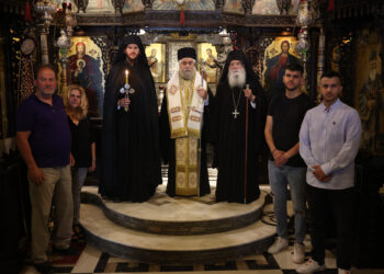 Νέα κουρά μεγαλόσχημου μοναχού στην Ιερά Μονή Τρικόρφου