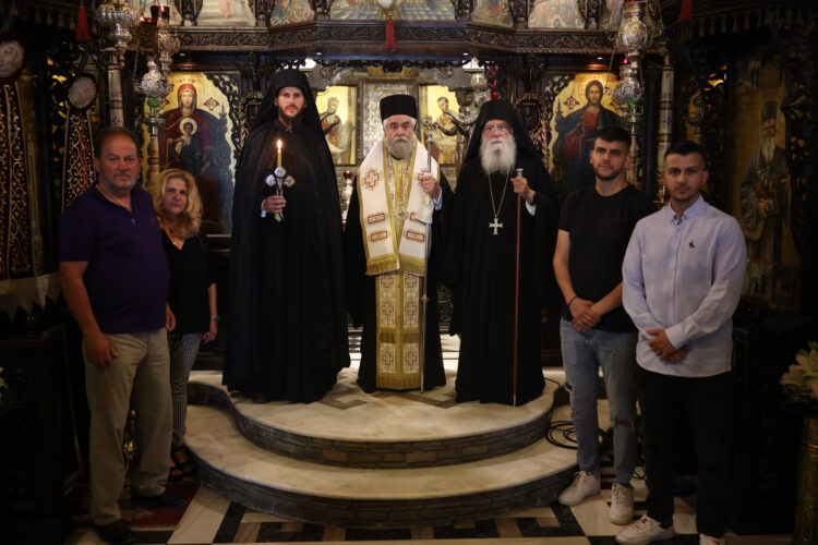 Νέα κουρά μεγαλόσχημου μοναχού στην Ιερά Μονή Τρικόρφου