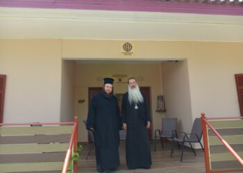 Ο Έξαρχος του Παναγίου Τάφου στον Μητροπολίτη Φθιώτιδος