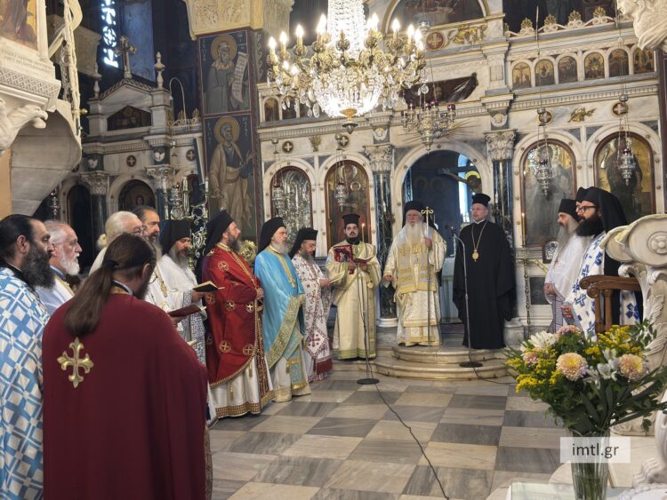 Ευχαριστήρια Θεία Λειτουργία για την 17η Επέτειο Χειροτονίας του Μητρ. Θηβών