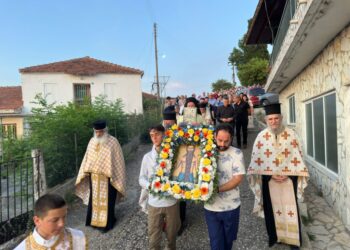 Ἡ ἑορτῇ τοῦ  Ὁσίου Ὀνουφρίου στήν Κορωνησία