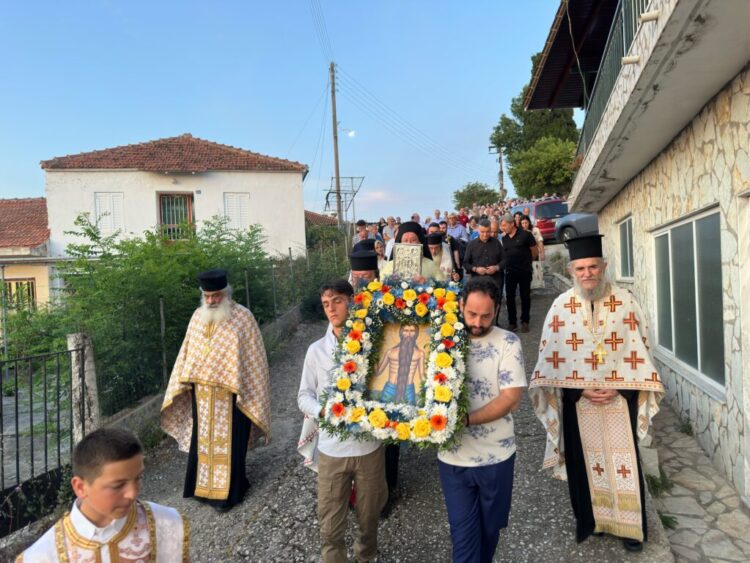 Ἡ ἑορτῇ τοῦ  Ὁσίου Ὀνουφρίου στήν Κορωνησία