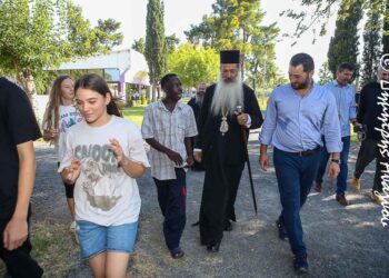 Ο Περιφερειάρχης Στερεάς Ελλάδος στο Κατασκηνωτικό Κέντρο της Ι.Μ. Φθιώτιδος