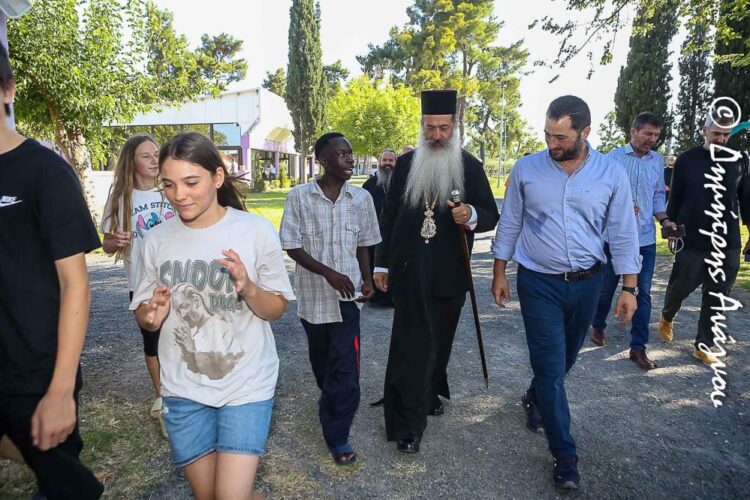 Ο Περιφερειάρχης Στερεάς Ελλάδος στο Κατασκηνωτικό Κέντρο της Ι.Μ. Φθιώτιδος