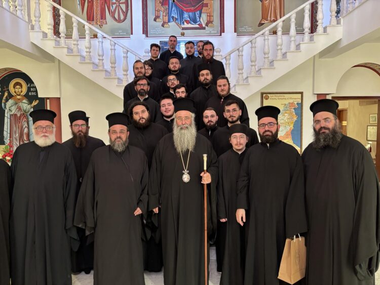 Η Σχολή Μαθητείας Υποψηφίων Κληρικών Βελλάς Ιωαννίνων στον Μητροπολίτη Κίτρους