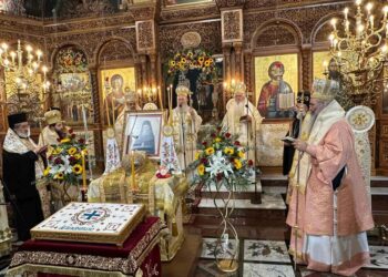 ΤΕΛΕΣΤΗΚΕ ΣΤΗΝ ΚΑΤΕΡΙΝΗ ΤΟ ΕΤΗΣΙΟ ΜΝΗΜΟΣΥΝΟ ΤΟΥ ΜΗΤΡΟΠΟΛΙΤΟΥ ΠΡΩΗΝ ΚΙΤΡΟΥΣ ΑΓΑΘΟΝΙΚΟΥ