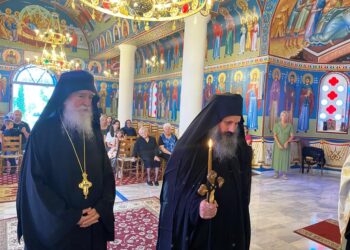 Κουρά Μεγαλόσχημου Μοναχού στην Πορταριά Πηλίου