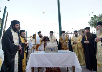 Θυρανοίξια Παρεκκλησίου της Αγίας Φιλοθέης στον Πειραιά