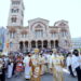 Η λαμπρή Ιερά πανήγυρις του Καθεδρικού Ιερού Ναού Αγίας Τριάδος Πειραιώς