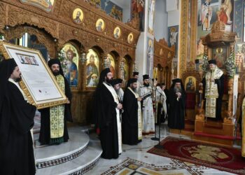 Σερρών Θεολόγος: «Θησαυρός αδαπάνητος της Εκκλησίας των Σερρών το κομισθέν τμήμα του λειψάνου του Αγ. Σπυρίδωνος»