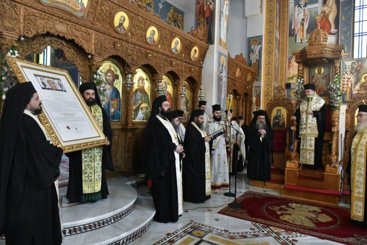 Σερρών Θεολόγος: «Θησαυρός αδαπάνητος της Εκκλησίας των Σερρών το κομισθέν τμήμα του λειψάνου του Αγ. Σπυρίδωνος»