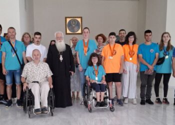 Συγκινητική συνάντηση ευγνωμοσύνης των «Αργοναυτών ΑμεΑ» με τον Σεβασμιώτατο Μητροπολίτη Δημητριάδος