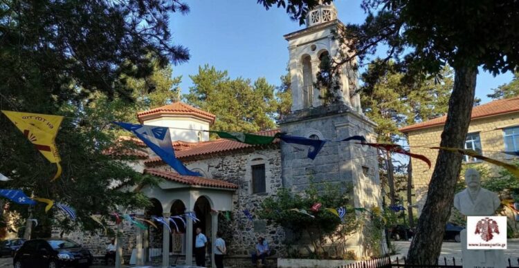 Πανηγυρικός Αρχιερατικός Εσπερινός για την Αγ. Παρασκευή στις Καρυές – Εγκαίνια ”Κέντρου Μνήμης και Πολιτισμού”