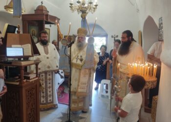 Ο εορτασμός της Αγίας Κυριακής στην ορεινή Νάξο