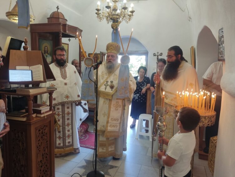 Ο εορτασμός της Αγίας Κυριακής στην ορεινή Νάξο