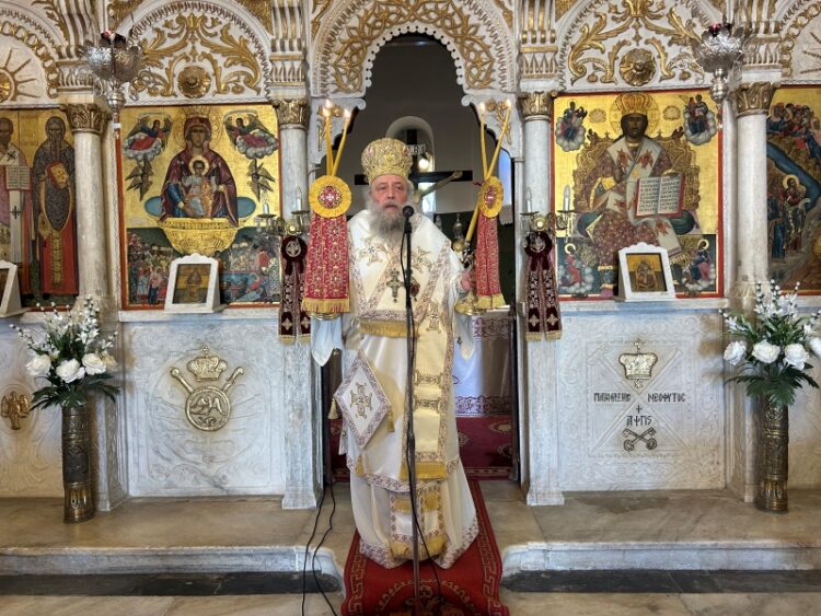 Κυριακή Δ΄ Ματθαίου στον Ιερό Μητροπολιτικό Ναό πόλεως Νάξου