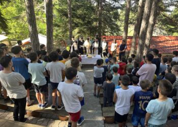 Αγιασμός στις Κατασκηνώσεις των ΧΜΟ στην Ι.Μ. Φθιώτιδος