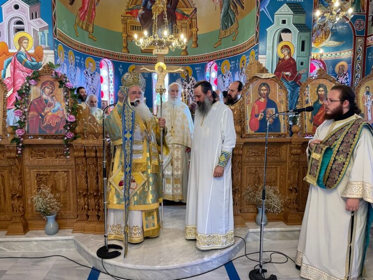 Χειροτονία Ιερομονάχου στην Μονή Οσίου Σεραφείμ του Σάρωφ Πορταριάς