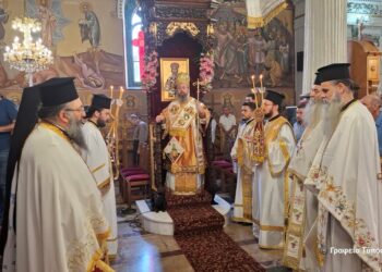 Η εορτή της Αγίας Παρασκευής στην Ι. Μ. Αιτωλoακαρνανίας