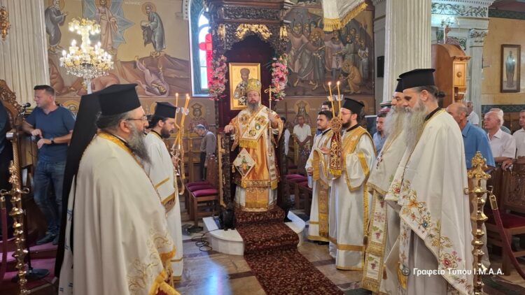 Η εορτή της Αγίας Παρασκευής στην Ι. Μ. Αιτωλoακαρνανίας