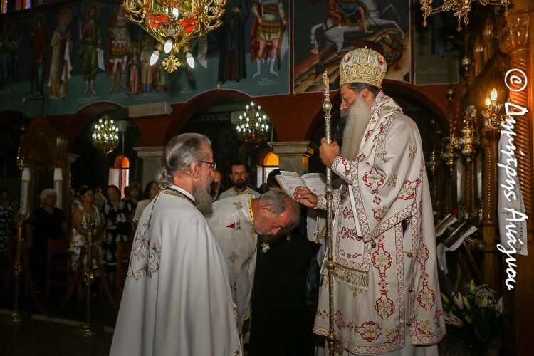 Φθιώτιδος Συμεών: «Στα πρόσωπα των Αγίων Αναργύρων εορτάζουμε την δικαιοσύνη»