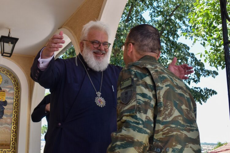 Τον Διοικητή του Δ΄ Σώματος Στρατού υποδέχθηκε στο Επισκοπείο ο Μητροπολίτης Διδυμοτείχου