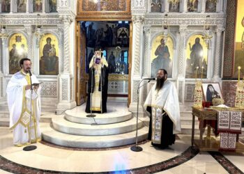 Μνημόσυνο μακαριστού Μητροπολίτου Πειραιώς Καλλινίκου