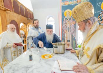 Εγκαίνια Ι. Παρεκκλησίου Αγίου Γεωργίου Ενορίας Πρώτης Σερρών