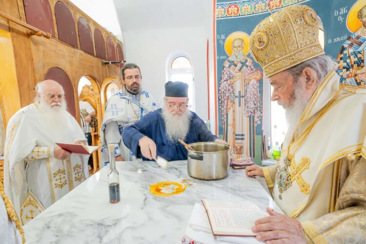 Εγκαίνια Ι. Παρεκκλησίου Αγίου Γεωργίου Ενορίας Πρώτης Σερρών