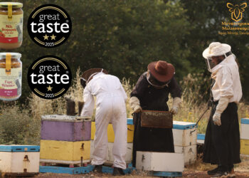 Great Taste Awards 2025: Διεθνή Βραβεία γεύσης για το μέλι Κουμαριάς & τη γύρη της Ιεράς Μονής Τρικόρφου