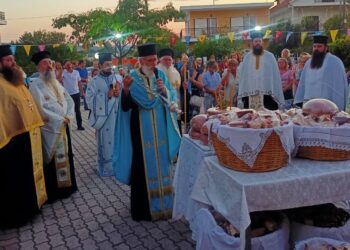 Ο εορτασμός της Αγίας Μεγαλομάρτυρος Μαρίνης στην Πλάκα Δηλεσίου