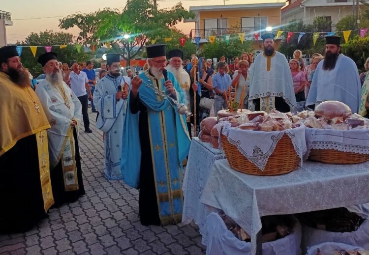 Ο εορτασμός της Αγίας Μεγαλομάρτυρος Μαρίνης στην Πλάκα Δηλεσίου