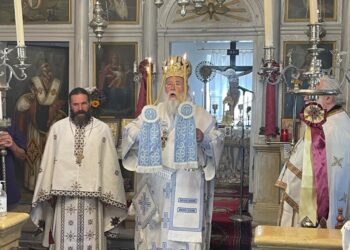 Ο Μητροπολίτης Κερκύρας, κ. Νεκτάριος, συνεχίζει την περιοδεία του στα Διαπόντια Νησιά