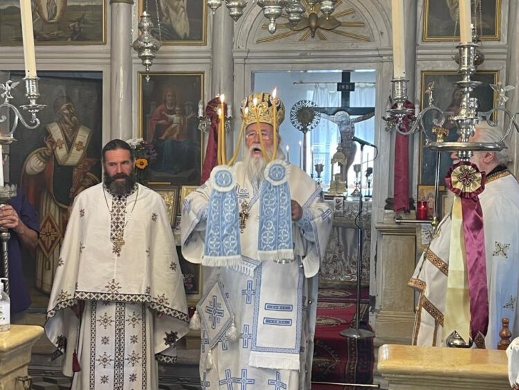 Ο Μητροπολίτης Κερκύρας, κ. Νεκτάριος, συνεχίζει την περιοδεία του στα Διαπόντια Νησιά