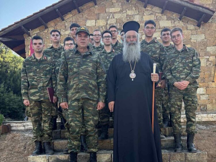 Ο Μητροπολίτης Κίτρους στο Κέντρο Εκπαίδευσης Σχολών Ενόπλων Δυνάμεων