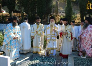 Ετήσιο Μνημόσυνο της Γερόντισσας Θεοκλήτης στη Μονή Ροβελίστης Άρτης