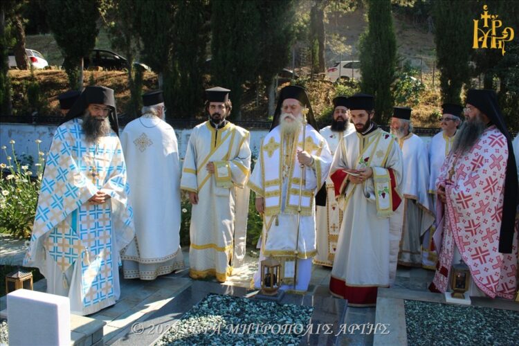 Ετήσιο Μνημόσυνο της Γερόντισσας Θεοκλήτης στη Μονή Ροβελίστης Άρτης