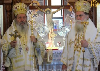 Πανηγύρισε το Παρεκκλήσιο του Αγίου Νικοδήμου του Αγιορείτου στη Μονή Ροβελίστης Άρτης